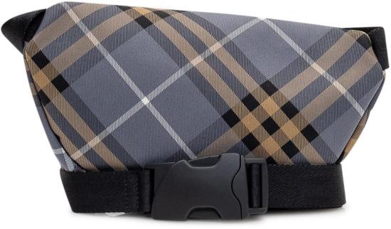 26SS 버버리 스몰 체크 벨트 백 8123459C5076 BLUE - BURBERRY