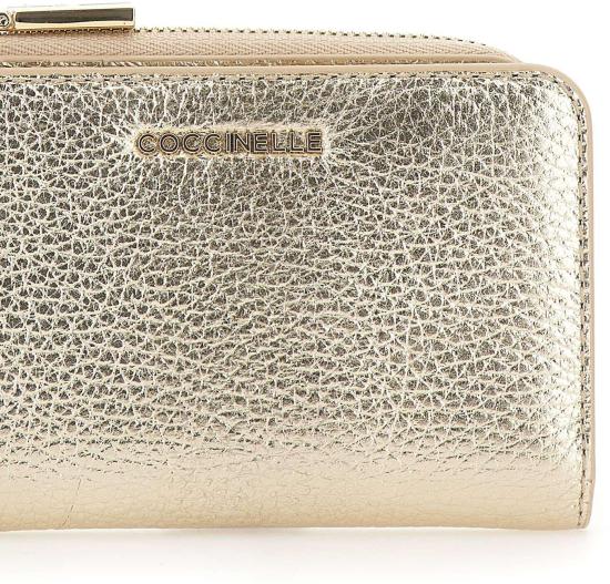 26SS 코치넬리 지갑 MW511D101J84 GOLD - COCCINELLE