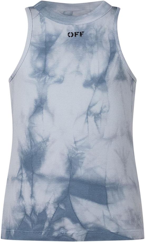 26SS [키즈] 오프화이트 티셔츠 44GAD009S26J001451 LICHTBLUE