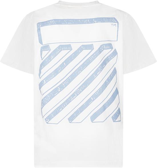 26SS [키즈] 오프화이트 티셔츠 44BAA002S26J009100 WHITE - OFF WHITE