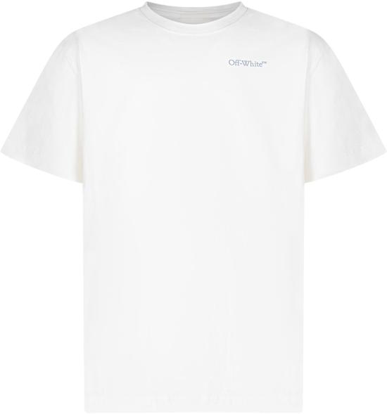 26SS [키즈] 오프화이트 티셔츠 44BAA002S26J009100 WHITE
