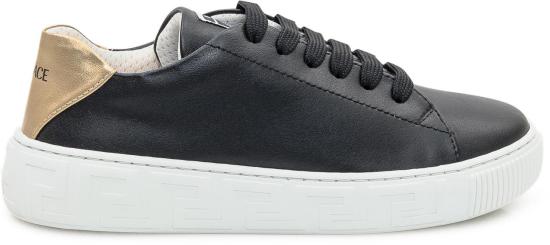 25FW [키즈] 베르사체 스니커즈 10145531A103792B150 BLACK