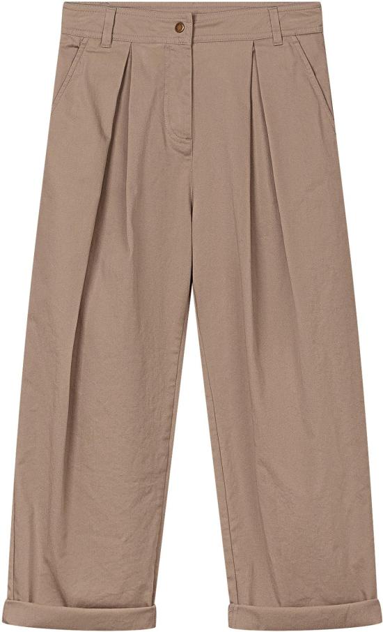 26SS [키즈] 몽클레어 스트레이트 팬츠 L19542A00003598QH21L TAUPE