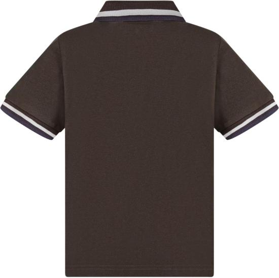 26SS [키즈] 몽클레어 티셔츠 L19548A000128496W830 BROWN - MONCLER