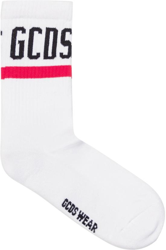 25SS 지씨디에스 양말 A2OU3800KC745 WHITE
