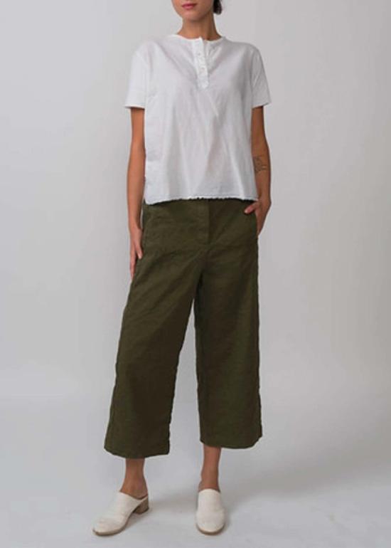  에이치플러스 하노 베셀 크롭 팬츠 H+ 한노 웨셀 폴렛 팬츠