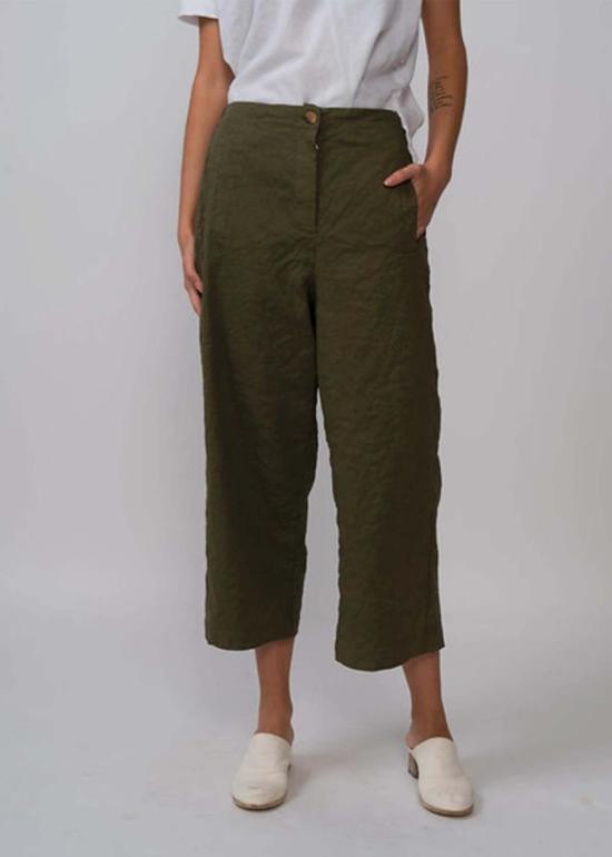  에이치플러스 하노 베셀 크롭 팬츠 H+ 한노 웨셀 폴렛 팬츠 - H+ HANNOH WESSEL