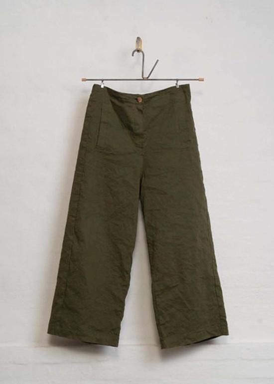  에이치플러스 하노 베셀 크롭 팬츠 H+ 한노 웨셀 폴렛 팬츠 - H+ HANNOH WESSEL