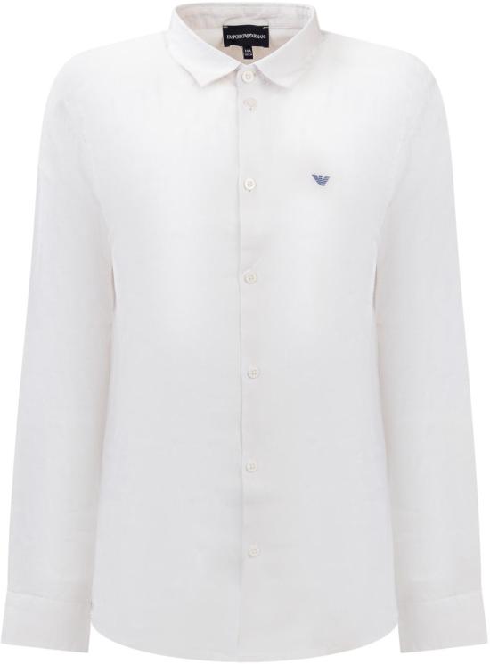  [키즈] 엠포리오 아르마니 셔츠 8N4CJ93NEEZ0100 WHITE