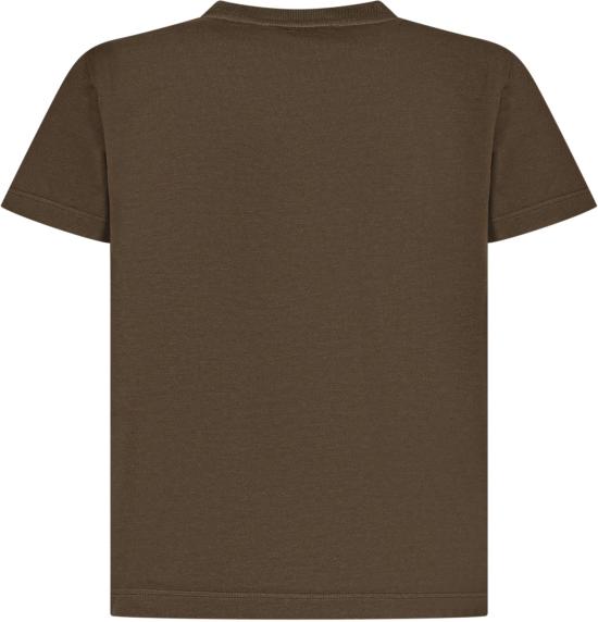 26SS [키즈] 골든구스 티셔츠 GKP02441P00224335479 BROWN - GOLDEN GOOSE