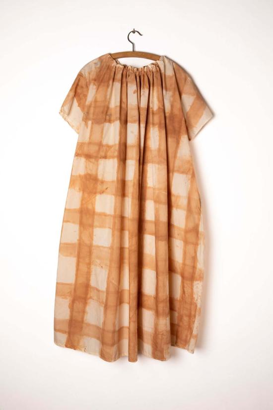  ATEM 롱 원피스 아템 옐 드레스 웜 카라멜/크림 - OTHER BRANDS