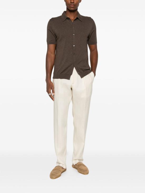 26SS 세네레 반팔 셔츠 0316C0053 000024 Marrone - CENERE