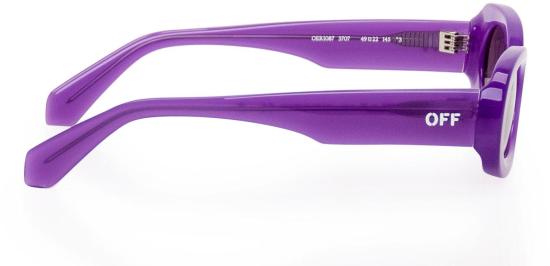  오프화이트 선글라스 OERI087F23PLA0013707 PURPLE - OFF WHITE