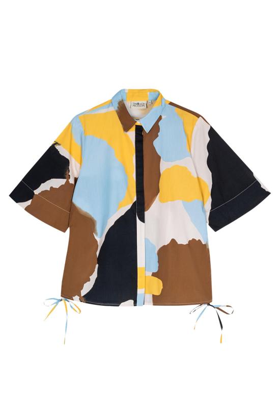  언타이틀드 인 모션 셔츠 무제 In Motion Ties Nisia Top