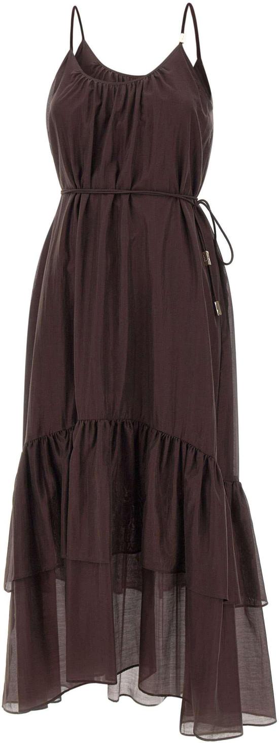 26SS 리우조 롱 원피스 CA6315T435AP9646 BROWN