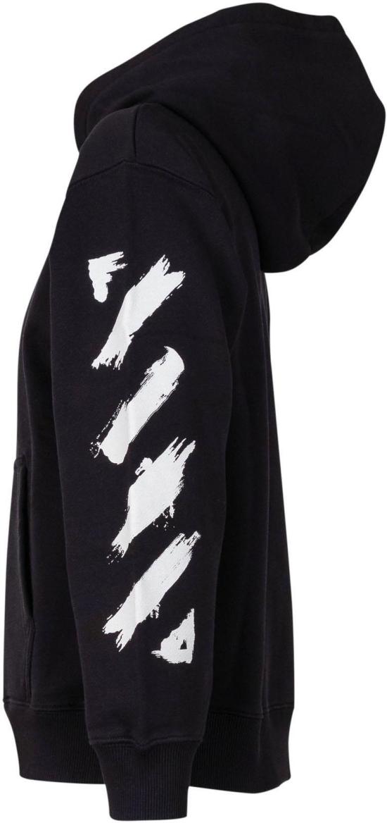26SS [키즈] 오프화이트 티셔츠 44BBB001S26F005001 BLACK - OFF WHITE