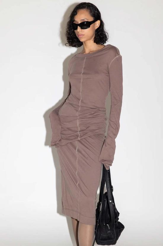  Jane/Wade 미디 스커트 제인/웨이드 니트 펜슬 스커트 클레이 - OTHER BRANDS