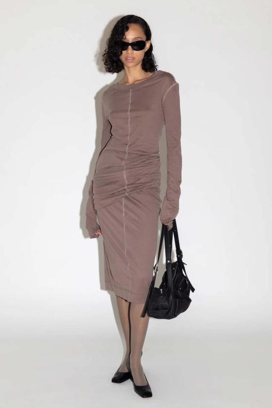  Jane/Wade 미디 스커트 제인/웨이드 니트 펜슬 스커트 클레이