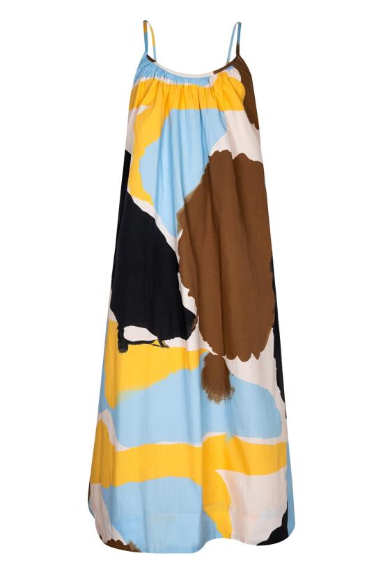  언타이틀드 인 모션 롱 원피스 무제 움직임 오필리아 니시아 드레스