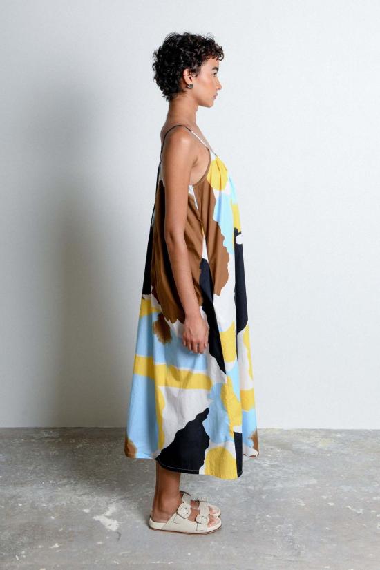  언타이틀드 인 모션 롱 원피스 무제 움직임 오필리아 니시아 드레스 - UNTITLED IN MOTION