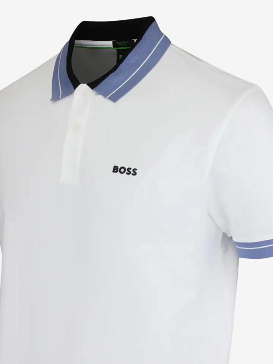 26SS 보스 폴로 티셔츠 50559369 100 White - BOSS