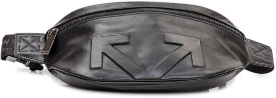 26SS 오프화이트 벨트백 OMNT001S26LEA0011000 BLACK