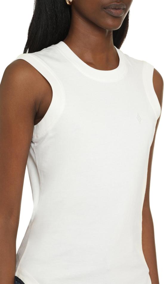 25SS 디 아티코 민소매 티셔츠 250WCN00003 WHITE - THE ATTICO