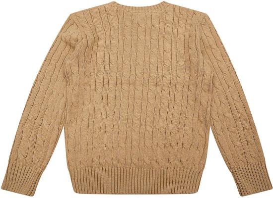 26SS [키즈] 랄프 로렌 캐시미어 니트 323702674515 MAROON - RALPH LAUREN