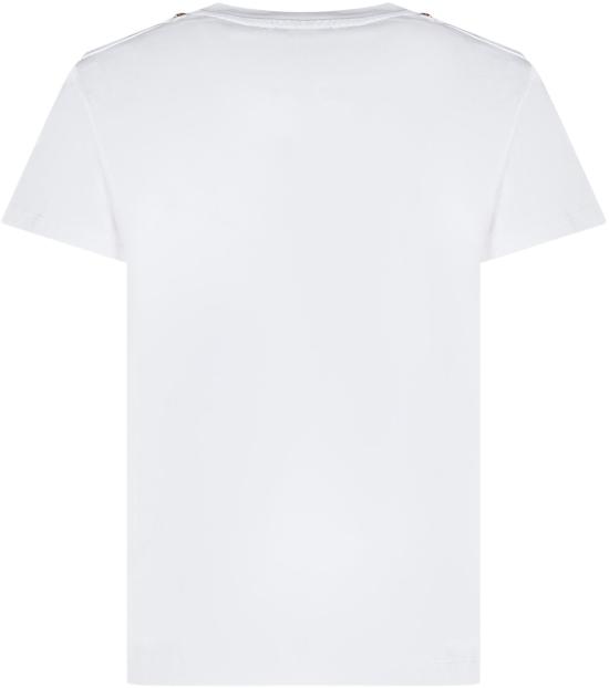 26SS [키즈] 발망 티셔츠 BY8B51Z3672100RS WHITE - BALMAIN