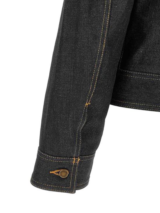 26SS 톰브라운 셀비지 데님 백스트랩 유틸리티 재킷 MJO256SF1101415 Blue - THOM BROWNE