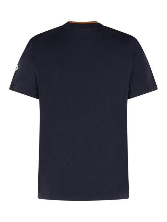 26SS 몽클레어 반팔 티셔츠 0918C0001589AYY742 Dark Blue - MONCLER