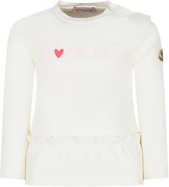25FW [키즈] 몽클레어 캐주얼 세트 K29518M0000989AUMF00 WHITE - MONCLER