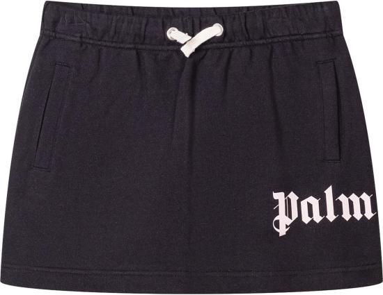 26SS [키즈] 팜앤젤스 스커트 PGCK001S26FLE001110 BLACK