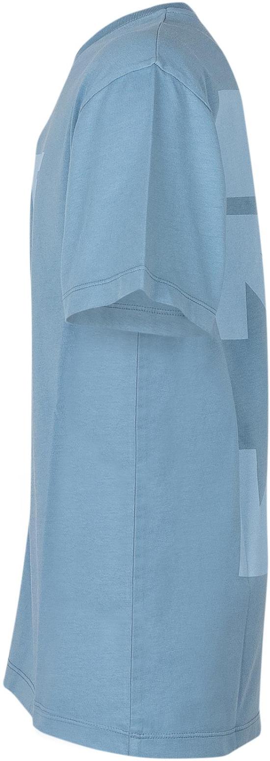 26SS [키즈] 오프화이트 티셔츠 44GAA001S26J009451 LICHTBLUE - OFF WHITE