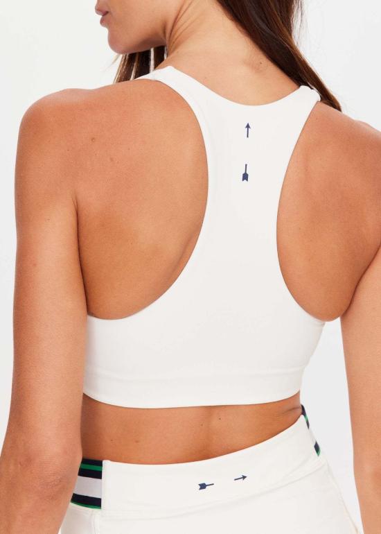  더 업사이드 브라 업사이드 코트십 제타 레이서백  크림 - THE UPSIDE