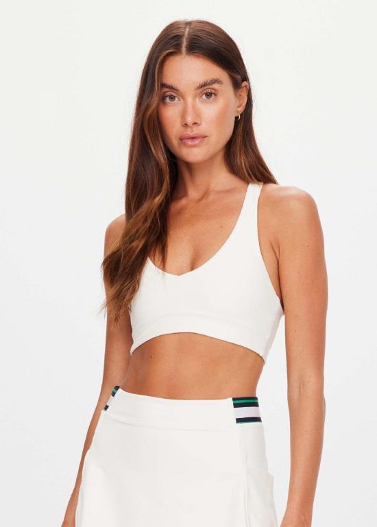  더 업사이드 브라 업사이드 코트십 제타 레이서백  크림 - THE UPSIDE