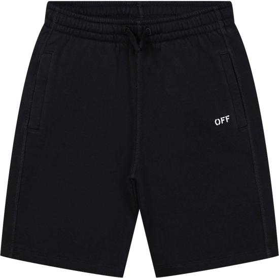 26SS [키즈] 오프화이트 쇼츠/버뮤다 44BCI001S26F003001 BLACK