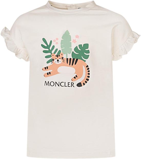 26SS [키즈] 몽클레어 티셔츠 L19518C0000289AUM034 WHITE
