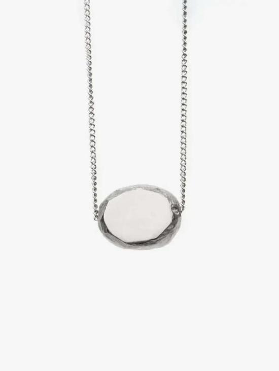  LADHA Jewelry 목걸이/팬던트 라다 주얼리 칼라 루나 페블 목걸이 실버