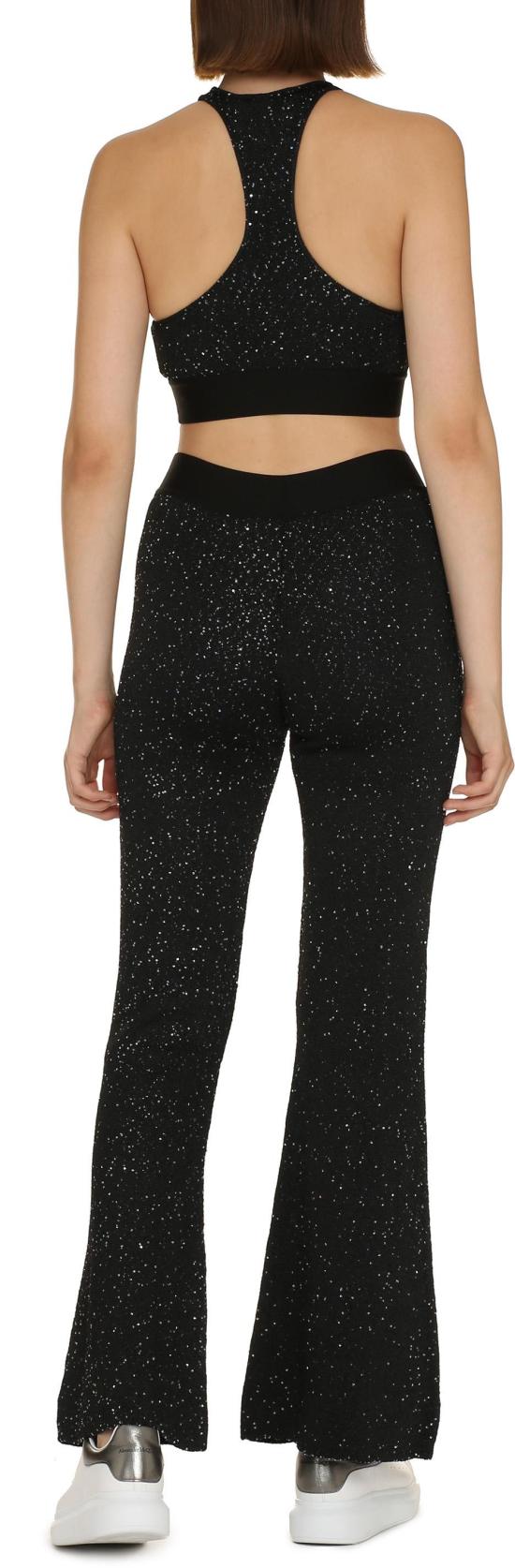  팜앤젤스 트레이닝 티셔츠 PWHT001E23KNI001 BLACK - PALM ANGELS