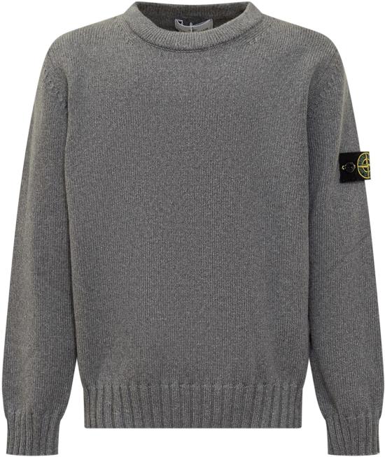  [키즈] 스톤 아일랜드 캐시미어 니트 8116515A2V0M67 GREY