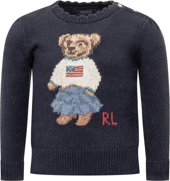  [키즈] 랄프 로렌 캐시미어 니트 312702268001 NAVY