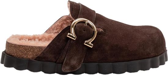 25FW 살바토레 페라가모 뮬/슬리퍼 01K7070787507001 BROWN