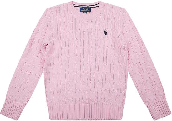 26SS [키즈] 랄프 로렌 캐시미어 니트 323702674511 PURPLE