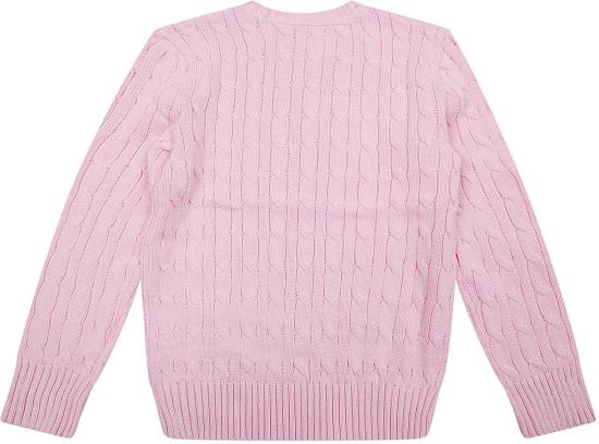 26SS [키즈] 랄프 로렌 캐시미어 니트 323702674511 PURPLE - RALPH LAUREN