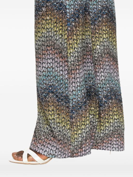 26SS 미소니 팔라초 팬츠 DS26SI0GBC0065 SMSNS Multicolor - MISSONI