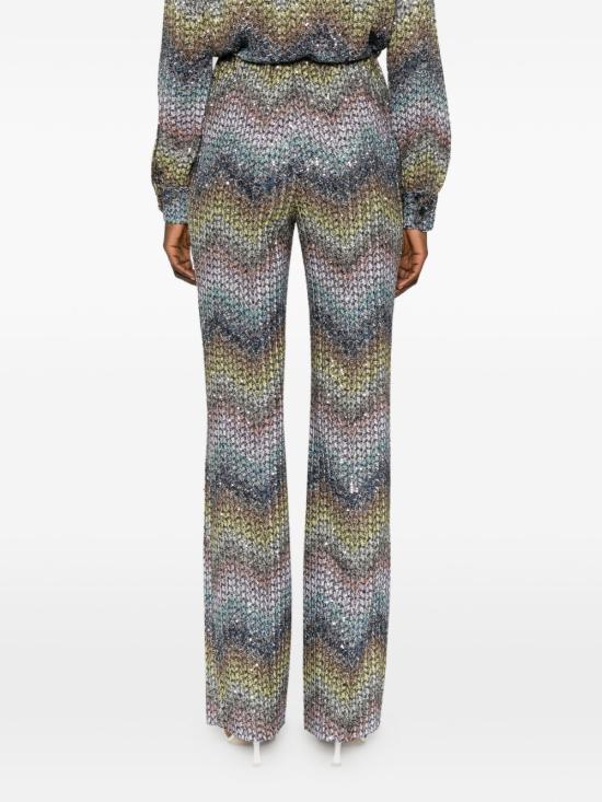 26SS 미소니 팔라초 팬츠 DS26SI0GBC0065 SMSNS Multicolor - MISSONI