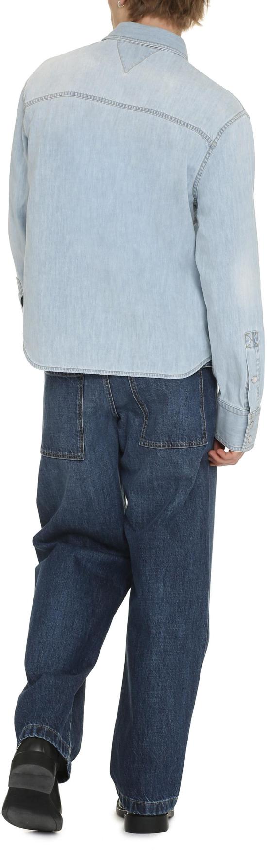  보테가베네타 데님 셔츠 771885 BLUE - BOTTEGA VENETA