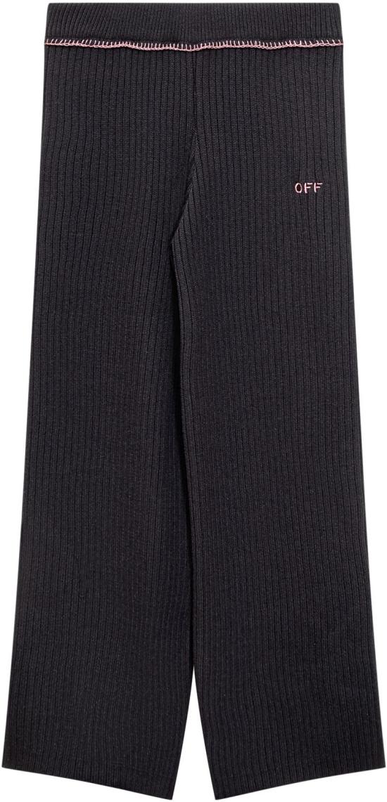  [키즈] 오프화이트 트레이닝/조거 팬츠 OGHG001F24KNI0011030 BLACK