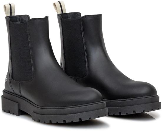  [키즈] 팜앤젤스 미들 부츠 PBID001F24LEA0011001 BLACK - PALM ANGELS